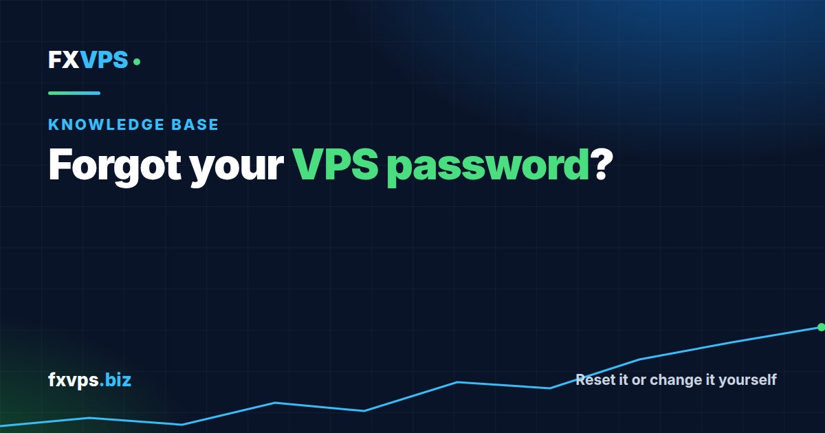 Forgot Your VPS Password? How to Reset or Change It